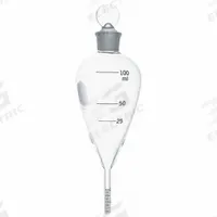 KIMBLE Centrifuge Tube: 100 mL, Centrifuge Tube, 58 mm Body Dia, 160 mm Overall Ht, Colorless, Glass (MPN 45220-100). Key specifications — Graduated: Yes; Includes Closure: Yes; Body Color: Colorless; Brand: KIMBLE; Bottom Shape: Conical.