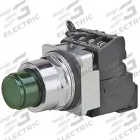 SIEMENS Illuminated Push Button: Illuminated, Extended Profile, Non-Metallic, 30 mm, 1NO/1NC (MPN 52PT6G3A). Key specifications — Brand: SIEMENS; Action: Momentary; Series: Class 52; Push Button Material Type: Non-Metallic.