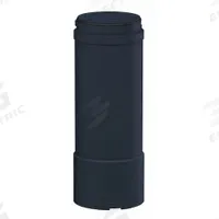 SCHNEIDER ELECTRIC Tower Body: Tower Light Base, For XVU, 5 7/8 in Overall Ht, 2 3/8 in Overall Dia (MPN XVUC21MP). Key specifications — attr1056662: SCHNEIDER; attr1056663: XVU; attr1056670: Black; attr1056672: IP65; attr1056675: Threaded Mount; attr1056661: XVUC21MP; attr1056673: Top Cover.