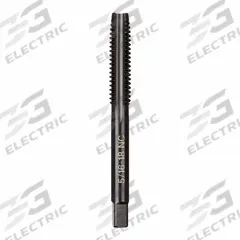 MILWAUKEE Straight Flute Tap: 5/16"-18 UNC, 2B, 4 Flute, Plug Chamfer, Black Oxide Carbon Steel (MPN 49-57-5142)