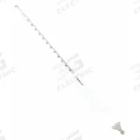 API Hydrometer: API ASTM Plain Form, 9/21, 0.1, 13 in Overall Ht (MPN GW002H). Key specifications — Range: 9/21; Scale Divisions: 0.1; Scale Type: API ASTM Plain Form.