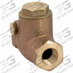 APPROVED VENDOR Swing Check Valve: Swing, Inline Valve Body, 1/4 in Pipe Size, FNPT x FNPT, Bronze (MPN 10F298). Key specifications — Brand: APPROVED VENDOR.