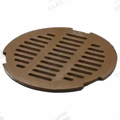 JAY R. SMITH MFG. CO Roof Drain Grate: 12 1/8 in Overall Dia, 5 1/4 in Overall Ht, Cast Iron (MPN 1010CIG). Key specifications — Connection Type: Flanged; Finish: Duco Coated; Brand: JAY R. SMITH MFG. CO.