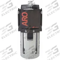 ARO Compressed Air Lubricator: Mist, 3/4 in NPT, 222 cfm, 150 psi Max Op Pressure, 125°F Max Op Temp (MPN L36351-100). Key specifications — attr111774: Aluminum; attr111402: 2000; attr111761: ARO.