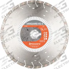 HUSQVARNA Diamond Saw Blade: Brick, 14 in Blade Dia., 1 in Arbor Size, Wet/Dry, For Masonry Saw (MPN VARI-CUT S45-14). Key specifications — attr1097734: Wet/Dry; attr1097738: Masonry Saw; attr1097751: HUSQVARNA.