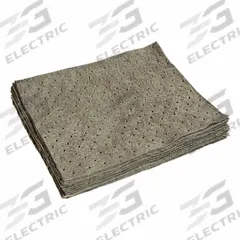 STARDUST SPILL PRODUCTS Sorbent Pad: 37 1/4 oz Volume Absorbed Per Pad, Polypropylene, Gray, 100 PK (MPN 2SDGPB). Key specifications — Brand: STARDUST SPILL PRODUCTS; Perforated: Not Perforated; Material: Polypropylene.