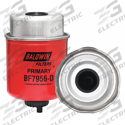 BALDWIN FILTERS Fuel Filter: Cartridge, 5 in Overall Lg, 3 1/2 in Outside Dia - Can-Type Fuel/Water Separators