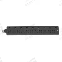 TOOLHANGER Tool Hanger Board: Black, 18 in Overall Wd, 18 in Overall Lg, Plastic (MPN 1002). Key specifications — Includes: (1) Board; Material: Plastic; Brand: TOOLHANGER; Color: Black; For Tool Type: Sockets; Product Type: Tool Hanger Board.