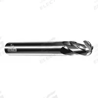 APPROVED VENDOR Ball End Mill: Carbide, 4 Flute, 1/8" Mill Dia, 3/4" LOC, 3" OAL (MPN CEM18BXL4)