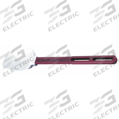VOLLRATH High-Heat Spoonula: 10 in Overall Lg, Silicone Blade, Nylon Handle - Spatulas