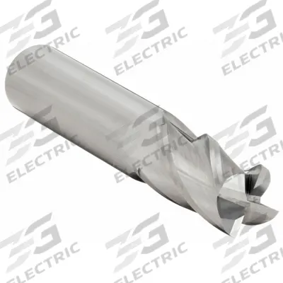 CLEVELAND Square End Mill: Carbide, 2 Flute, 5/8" Mill Dia, 3/4" LOC, 3" OAL (MPN C61061) - Carbide Square End Mills for Aluminum