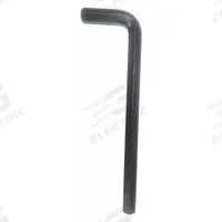 WESTWARD Hex Key: 0 Ball Ends, 17 mm Tip Size, Metric, Long, Alloy Steel, Black Oxide, L, 2 Tips (MPN 54TU87). Key specifications — attr1205521: WESTWARD; attr1205526: Black Oxide.