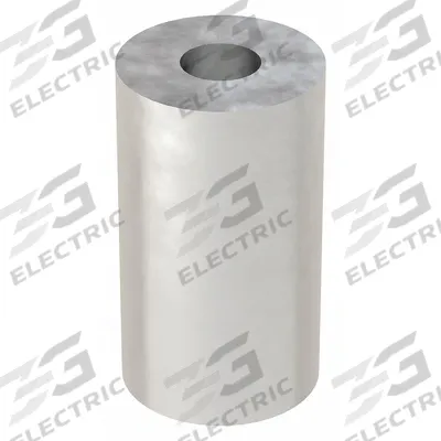APPROVED VENDOR Spacer: 1/4 in Screw Size, 5/16 in Overall Lg, Round, Aluminum, Plain - Aluminum Spacers