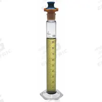 KIMBLE Graduated Cylinder: 100 mL, B, To Contain (TC), 1 mL Graduation Increments - mL (MPN 20039P-100). Key specifications — ASTM Specification: E1272; Brand: KIMBLE; USP Specification: Type II; Closure Included: No; Includes: Polyethylene Stopper.