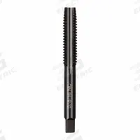 MILWAUKEE Straight Flute Tap: 3/8"-16 UNC, 2B, 4 Flute, Plug Chamfer, Black Oxide Carbon Steel (MPN 49-57-5148)