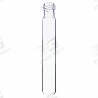 KIMBLE Culture Tube: 8 mL, Culture Tube, 13 mm Body Dia, 100 mm Overall Ht, Colorless, Round (MPN 73770-13100). Key specifications — Graduated: No; Includes Closure: No; Body Color: Colorless; Brand: KIMBLE; Bottom Shape: Round.