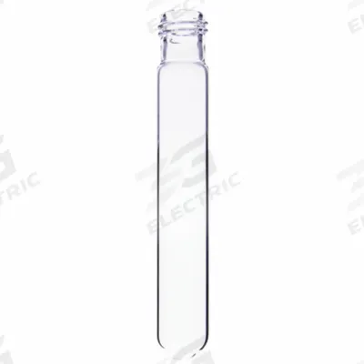 KIMBLE Culture Tube: 8 mL, Culture Tube, 13 mm Body Dia, 100 mm Overall Ht, Colorless - Glass Culture Tubes