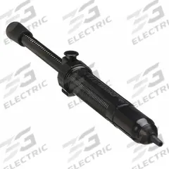 OK INDUSTRIES High Vacuum Desoldering Pump: Spring-Loaded Plunger, 13 in Overall Lg, ESD Safe (MPN DP-200). Key specifications — Brand: JONARD TOOLS; ESD Safe: Yes; Manufacturer Part Number: DP-200.