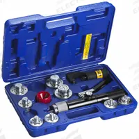 YELLOW JACKET Tube Expander Kit: Aluminum/Copper, 6 Heads Included, 0.06 in Max Wall Thick, Case (MPN 60493). Key specifications — attr470063: Tube Reamer; attr470064: Yes; attr514815: Aluminum; attr542239: Case; attr447992: 60493; attr447995: YELLOW JACKET.