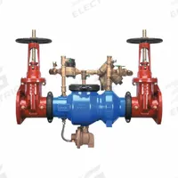 ZURN Reduced Pressure Detector Assembly: 375ADA, 6 in Pipe Size, Flange, Ductile Iron, Flange (MPN 6-375ADA). Key specifications — Shut-Off Valve Type: OSY Gate Valve; Connection Type: Flange.