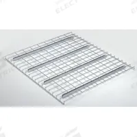 NASHVILLE WIRE Pallet Rack Decking: 46 in x 36 in, Waterfall, Std Wire Decking, 6 ga Decking, Silver (MPN D3646AA3B1P). Key specifications — Wire Decking Style: Standard; Finish: Zinc-Plated; Brand: NASHVILLE WIRE; Material: Steel; Decking Edge: Waterfall; Color: Silver.