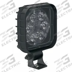 J.W. SPEAKER Vehicle Work Light: Square, Trapezoid, LED, Bolt, DT04-2P Connector, Surface Mount (MPN 840). Key specifications — Housing Color: Black; Brand: J.W. SPEAKER; Mount Type: Bolt; Electrical Connection: DT04-2P Connector; Installation Type: Removable.