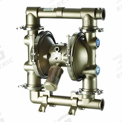 GRACO Food Grade AODD Pump: Stainless Steel, 2 1/2 in, Tri-Clamp, 160 gpm - FDA-Compliant AODD Pumps