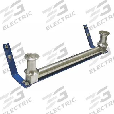 COXREELS Roller Guide: For 1175 Series/1185 Series Reel Series, Steel, Blue, Steel - 3-Way Bottom Roller Guide Assemblies for Hose Reels