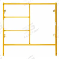 BIL-JAX Scaffold Frame: Step Frame, Steel, Frames (MPN 6004-02552). Key specifications — Color: Yellow; Material: Steel; Product Type: Step Frame; Brand: BIL-JAX.
