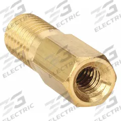 WATTS Adaptor: Float Thread Adapter, Bronze, 3/8"-16, 3/8"-16 Connection 1 Thread Size, 1/4"-20 (MPN AD-14). Key specifications — Compatible Product Type: Float Valves; Brand: WATTS.