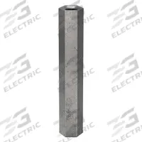 APPROVED VENDOR Standoff: Metric, Female x Female, Hex, Steel, Not Graded, Zinc-Plated, 4 mm, 100 PK (MPN M11396.025.0025). Key specifications — Thread Style: Partially Threaded; Brand: APPROVED VENDOR.