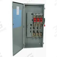 EATON Safety Switch: Non-Fusible, 100 A, Three Phase, 600V AC, Galvanized Steel, Indoor/Outdoor (MPN DH363URK). Key specifications — attr867131: EATON.