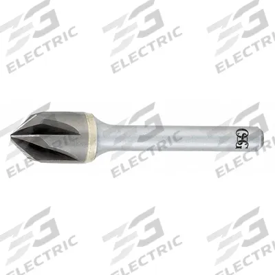 OSG Countersink: 60°, 6 Flute, 3/4 in Body Dia - Smooth-Finish Six-Flute Countersinks
