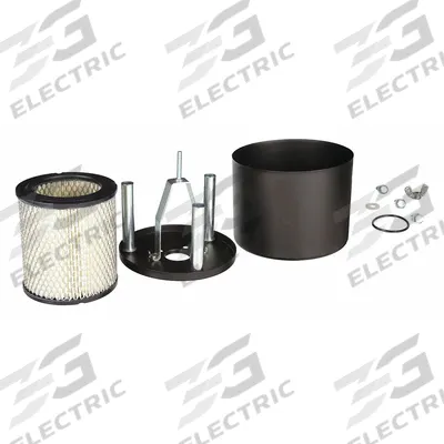 SPEEDAIRE Air Filter Flange Mt Large: TF060501AV, 5F566 - Air Compressor Parts