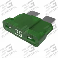 LITTELFUSE Automotive Fuse: ATOF Series, Fast-Acting, 35 A, 32 V DC, Indicating (MPN 0287035.PXS). Key specifications — Series: ATOF; Brand: LITTELFUSE.