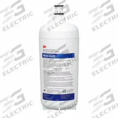 3M Quick-Connect Water Filter: 5 micron, 2.5 gpm, 25,000 gal, 5 in Overall Ht, 5 1/8 in Overall Dia (MPN HF45-CLXS; 4637116). Key specifications — Filter Media: Activated Carbon; Reduces: Chloramine; Brand: 3M.