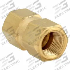 APPROVED VENDOR Poppet Spring Check Valve: Poppet, Inline Valve Body, 3/8 in Pipe Size, FNPT x FNPT (MPN CHK BRS 650-6F6F-F). Key specifications — Brand: APPROVED VENDOR.