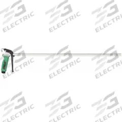 SPEEDAIRE Air Gun: Pistol-Grip Grip, Aluminum, 1/4 in Female NPT, 1 Nozzle(s), Straight, Focused (MPN 2TEJ2). Key specifications — attr1328526: Aluminum; attr1328500: Extension with Extreme Flow Safety Nozzle; attr1328508: SPEEDAIRE; attr1328515: No; attr1328533: Yes.