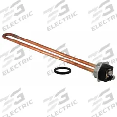 RHEEM Resistored HWD Element: HWD, 3,000 W, 120V AC, Threaded Pipe, 10.68 in Insert Lg (MPN SP10874JH). Key specifications — Compatible Manufacturer Part Number: 82VP; Display Sell UOM: EA; Operating Voltage: 120V AC; Includes Gasket: Yes; Sheath Material: Copper; Element Mount Type: Threaded Pipe; Includes Mounting Hardware: Yes; Manufacturer Part Number: SP10874JH.