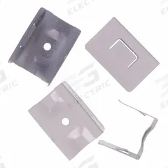 Mounting Clip: Side Bend/Top Bend, 81/100 in Wd, 41/50 in Ht (MPN DI-LIN-3D-MTCL-2). Key specifications — Brand: DIODE LED; Product Type: Mounting Clip; Compatible Series: Linaire.