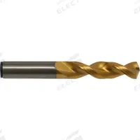 CLEVELAND Screw Machine Drill Bit: #33, 135° Split Point, TiN-Coated Cobalt, Fast Spiral (MPN C14395). Key specifications — attr1233209: 0.1130.