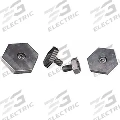 MITEE-BITE Adjustable Fixture Clamp: Steel, Serrated Face, 0.7086 in to 0.9055 in Clamping Range (MPN 90125). Key specifications — Brand: MITEE-BITE PRODUCTS INC; Manufacturer Part Number: 90125; Clamping Range from Centerline: 0.7086 in to 0.9055 in.