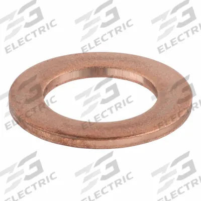 APPROVED VENDOR Sealing Washer: M12.5 Screw Sz, Copper, Copper Seal, 12.5 mm Inside Dia - Single-Piece Sealing Washers
