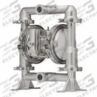 ARO Diaphragm Pump: 316 Stainless Steel, 1 1/2 in, Tri-Clamp, 54 gpm, 235 ft Max. Head, SS Valve (MPN SD10S-CSS-STT-B00). Key specifications — Brand: ARO; Check Valve Material: SS; Seat Material: 316 SS; Diaphragm Material: PTFE w/ Santoprene Backing.