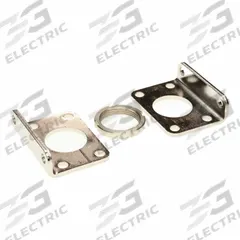 SMC Foot Bracket: Flange Mount Type, Fits 32 mm Bore Dia, 66 mm Overall Lg, 49 mm Overall Wd, Steel (MPN C76F32B). Key specifications — attr947439: C76F32B; attr947448: Steel; attr1171502: Foot/Flange Bracket.