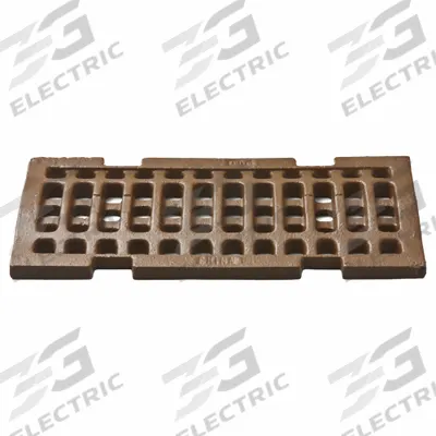 JAY R. SMITH MFG. CO Grate: A, Rectangular, Square Holes, 5 3/8 in Overall Wd - Light-Duty Trench Drain Grates (Class A)