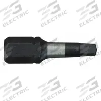 MILWAUKEE Insert Bit: Insert Bit, Slotted Head, Imperial, SL 9/32 Bit Industry Size, Std, Hex, 25 PK (MPN 48-32-4119). Key specifications — attr1119753: Alloy Steel; attr1119759: Standard; attr1119760: MILWAUKEE; attr1119757: Hex; attr1119750: SL 9/32.