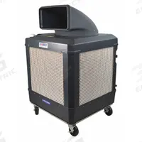 WAYCOOL Portable Evaporative Cooler: 4,700 sq ft – 2,500 sq ft, 5-15P, 115V AC (MPN WCG-1HPMFAOSC). Key specifications — attr1152013: 2; attr1151993: WAYCOOL.