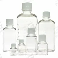 Media Bottle: PETG, 16.91 fl oz Capacity - oz, 500 mL Capacity - mL, Closure Included, Sterile, HDPE (MPN PGC0500MS-C). Key specifications — Graduated: Yes; Closure Type: Screw-On; Body Color: Colorless; Brand: APPROVED VENDOR.
