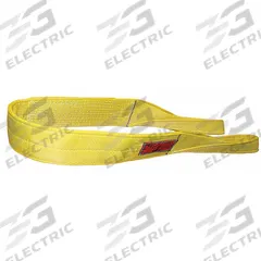 STREN-FLEX Web Sling: Type 3, Nylon, 7 ft Sling Lg, 18 in Eye Lg, 4 Plies (MPN EEF-4-906-07). Key specifications — Sling Type: Type 3; Brand: STREN-FLEX; Tag Type: Wear-Resistant Tag.